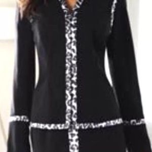 Midnight Velvet Beautiful 2 Piece Skirt Suit